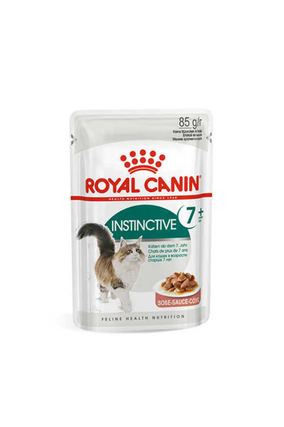 Royal Canin İnstinctive 7+ Gravy Pouch Yaşlı Kedi Konservesi 85 Gr