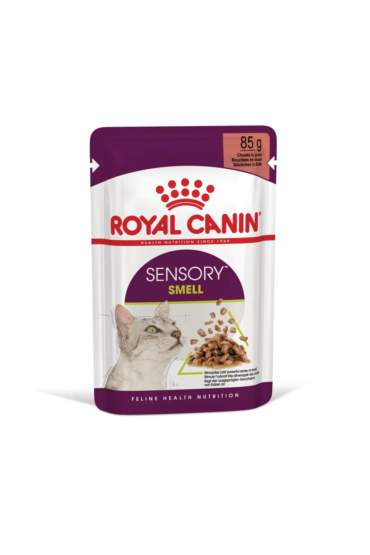 Royal Canin Sensory Smell Gravy Adult Yetişkin Kedi Konservesi 85 Gr