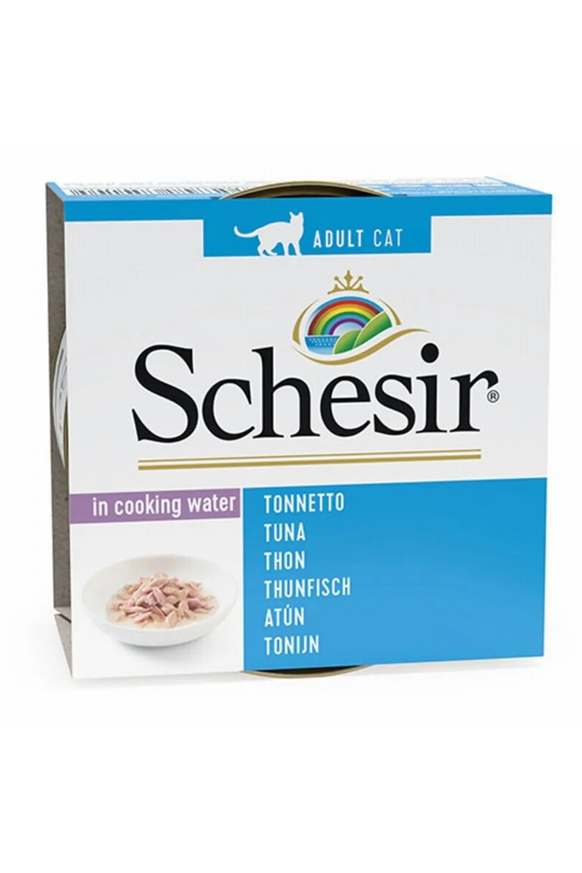 Schesir Ton Balıklı Naturel Konserve Kedi Maması