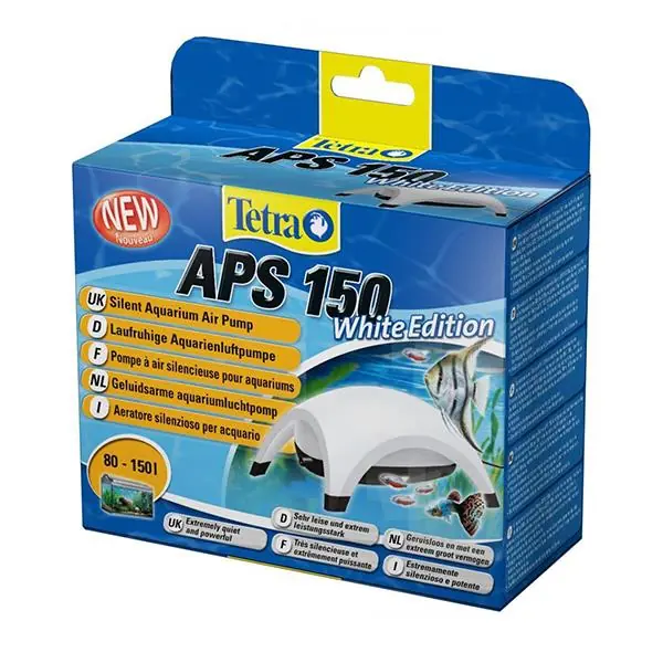 Tetra APS 150 Sessiz Akvaryum Hava Motoru 80/150lt (Beyaz)