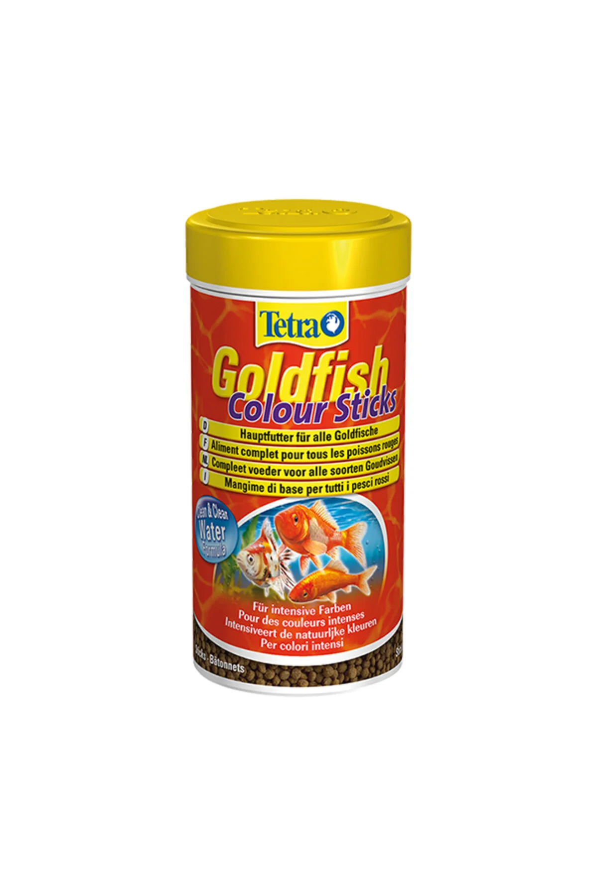 Tetra Goldfish Colour Sticks Renklendirici Japon Balığı Granül Yem 250 Ml