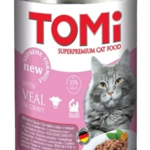Tomi Buzağı Etli Yetişkin Kedi Konservesi 400gr