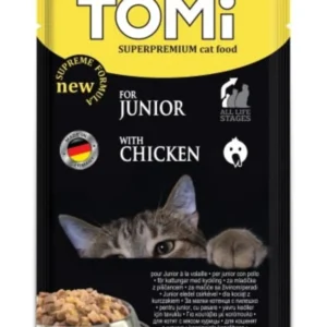 Tomi Kümes Hayvanlı Pouch Yavru Konserve Kedi Maması