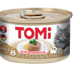 Tomi Tavuklu Yetişkin Kedi Konservesi 85gr