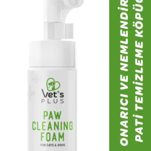 Vet’s Plus Kedi ve Köpekler İçin Aloe Vera Özlü Pati Temizleme Köpüğü 150ml