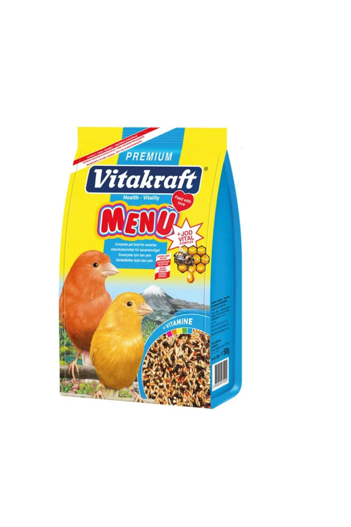 Vitakraft Menü Kanarya Yemi 500 Gr